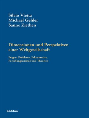 cover image of Dimensionen und Perspektiven einer Weltgesellschaft